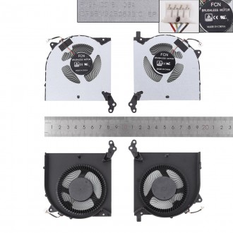 Ανεμιστηράκια για Lenovo 2020 R7000 Y550-15 Y7000P 5V (CPU + GPU)