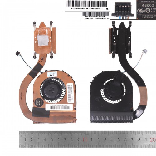 Ανεμιστηράκια για Lenovo ThinkPad T460S T470S + Heatsink