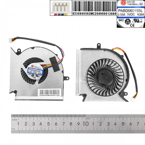 Ανεμιστηράκια για MSI GE75 GP75 GE63 GP63 GV63 GE73 GL73 VR (GPU Ανεμιστήρας) Τυπε 2 - OEM