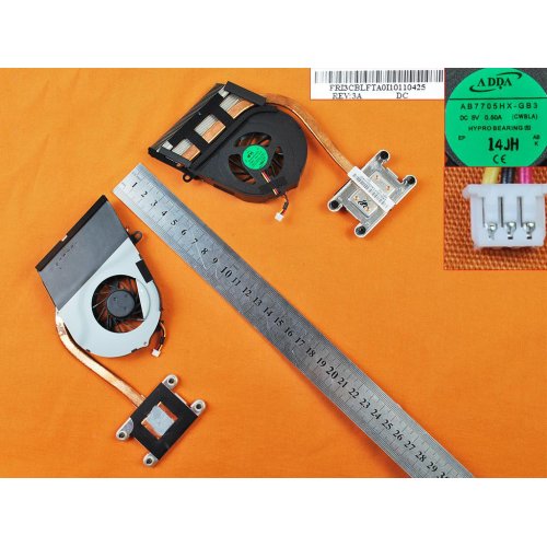 Ανεμιστηράκια για Toshiba Satellite L755 L755D + HeatSink