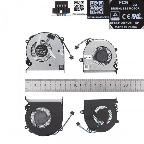 Cooler Laptop XiaoMi MI RUBY TM1802 2019 (CPU + GPU)