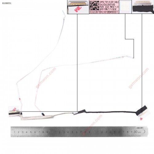 Cablu video HP 15v G5 40pin UHD Without IR