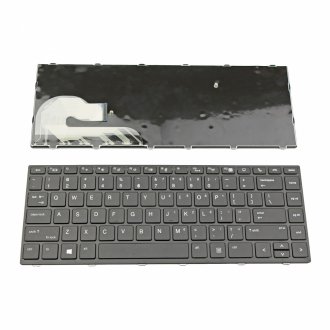 Tastatura HP EliteBook 745 G5 745 G6 840 G5 840 G6, Neagra, Cu Rama Neagra, US/UK