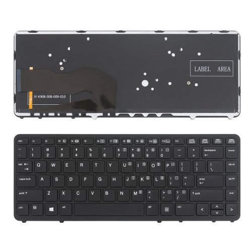 Πληκτρολόγιο HP EliteBook 840 G1 850 G1, Μαύρο με Backlit, US/UK