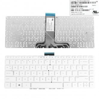 Tastatura HP Pavilion 14-AX, Alba, Fara Rama, US