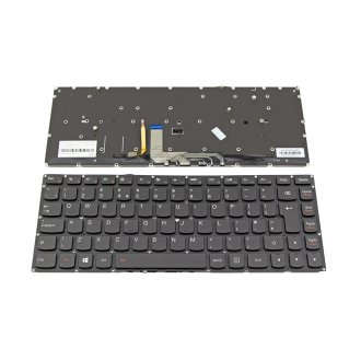 Tastatura Lenovo Yoga 900-13ISK Yoga 4 Pro, Neagra, Fara Rama, Cu iluminare, UK