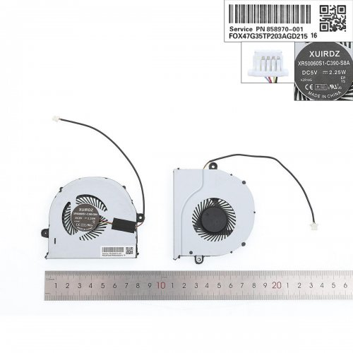Ανεμιστηράκια για Asus FX63V FZ63VD FX63VD FX63VD7300 FX63VD7701 Γνήσιος