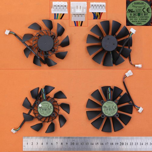 Ανεμιστηράκια για Asus GTX780 GTX780TI R9 280X/290X (CPU + GPU) (Αριστερά + Δεξί)