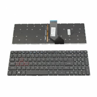 Tastatura Acer Aspire VX5-591G VN7-793G, Neagra, Fara Rama, Cu iluminare, US/UK
