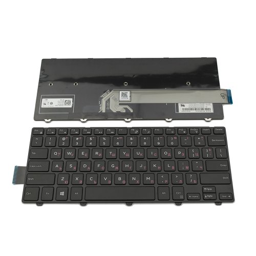 Πληκτρολόγιο Dell Inspiron 5447 3467 5458 3452 3442 Vostro 3459 3468 Latitude 3450, Μαύρο, US/UK ( +BG Print)