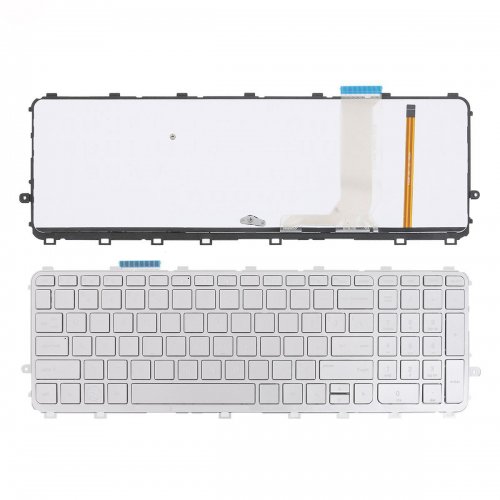 Πληκτρολόγιο HP Envy M6-n100 15-Q 15T-Q 15-j Series, Ασήμι Ασήμι με Backlit, US/UK
