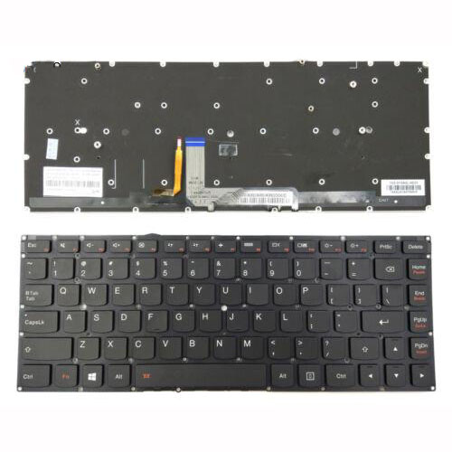 Tastatura Lenovo Yoga 900-13ISK Yoga 4 Pro, Neagra, Fara Rama, Cu iluminare, US