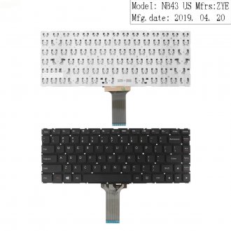 Tastatura Lenovo 500S-14ISK Yoga 500-14ACZ, Neagra, Fara Rama, US