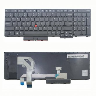 Tastatura Lenovo ThinkPad T570 T580 P51S, Neagra, Cu Rama Neagra, Dual Pointing, US/UK