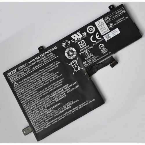 Γνήσια μπαταρία για ACER Chromebook C731 Chromebook 11 N7 C731T AP16J8K - Συμβατή