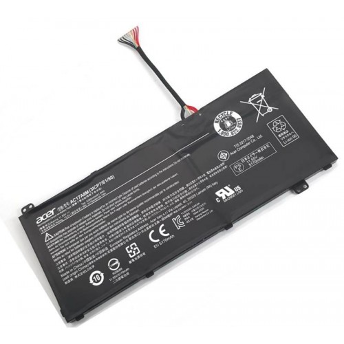 Γνήσια μπαταρία για Acer Spin 3 SP314-52 TravelMate TMX314-51 TMX3410 AC17A8M