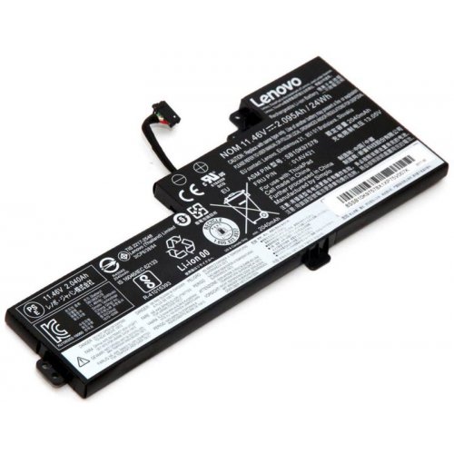 Γνήσια μπαταρία για Lenovo ThinkPad T470 T480 01AV420 INTEGRATED - Συμβατή