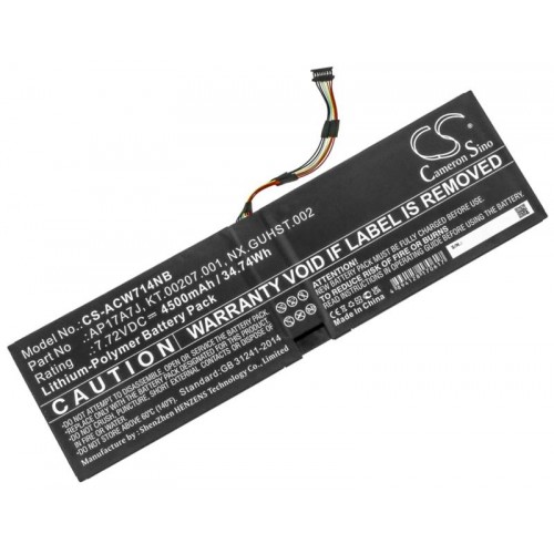 Μπαταρία για ACER Swift 7 SF714-51T AP17A7J - Συμβατή