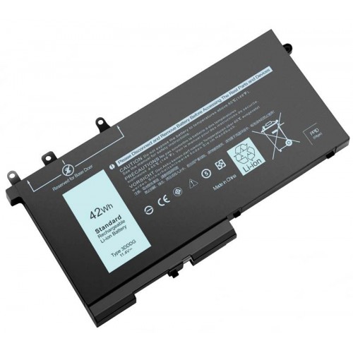 Μπαταρία για DELL Latitude 5280 5288 5480 5488 5490 5491 5580 5590 Precision 3520 3DDDG 3кл - Συμβατή