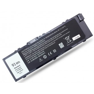 Батерия за лаптоп DELL Precision 7510 7520 7710 7720 MFKVP УСИЛЕНА - Заместител / Replacement