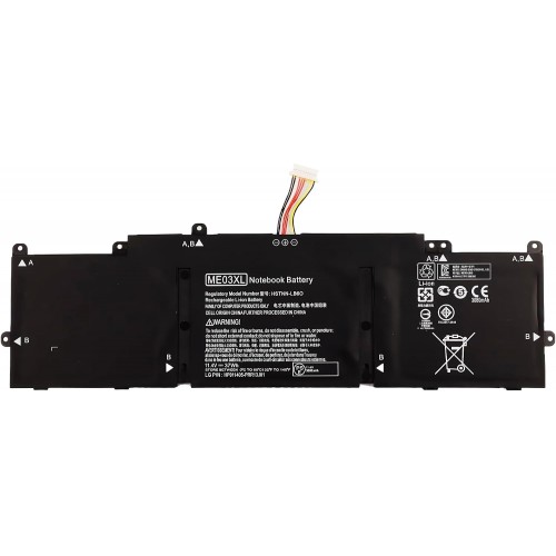 Батерия за лаптоп HP, 3 клетки, 11.4V, 37-41Wh ME03XL - Заместител