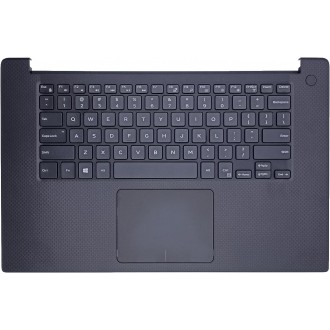 Upper Cover Palmrest με πληκτρολόγιο και Touchpad Dell XPS 15 9570 7590 - Μαύρος