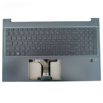 Carcasa superioara cu tastatura HP Pavilion 15-EH 15-EG - Albastru