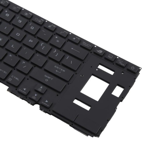 Πληκτρολόγιο ASUS ROG 5 Zephyrus Duo 15 GX550 GX550L GX551, Μαύρος, US, RGB Backlit