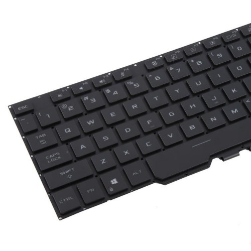 Πληκτρολόγιο ASUS ROG 5 Zephyrus Duo 15 GX550 GX550L GX551, Μαύρος, US, RGB Backlit