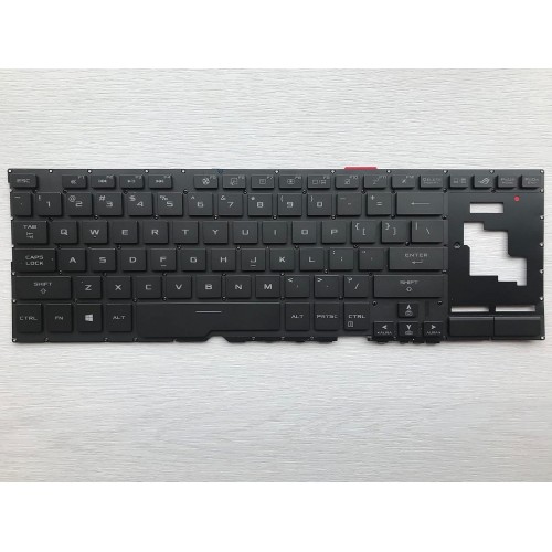 Πληκτρολόγιο Asus ROG Zephyrus GX701 GX701G, Μαύρο με RGB Per Key Backlit, US