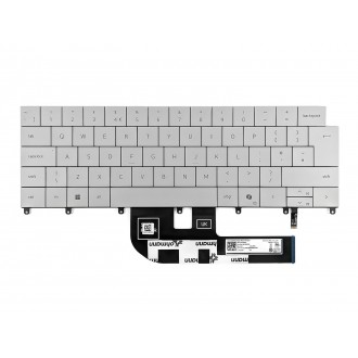 Πληκτρολόγιο Dell XPS 14 9440 16 9640, Λευκό με Backlit, AI Key
