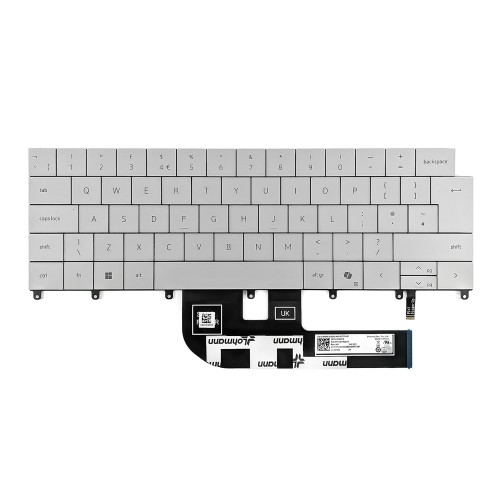 Πληκτρολόγιο Dell XPS 14 9440 16 9640, Λευκό με Backlit, AI Key