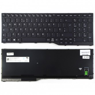 Tastatura Fujitsu LifeBook A3510 A3511, Neagra, Cu Rama, US/UK
