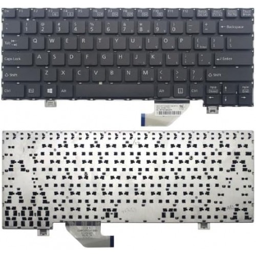 Tastatura Fujitsu LifeBook T902, Neagra, Fara Rama, US