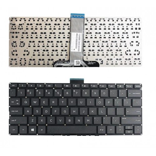 Tastatura HP Pavilion 11-K, Neagra, Fara Rama, US + BG Print