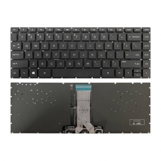 Πληκτρολόγιο HP Pavilion 14-BS 14-BS000 14-BS100 14-BS500, Μαύρο με Backlit, US
