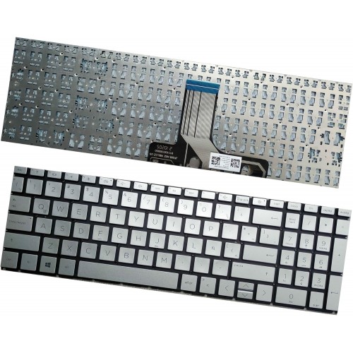 Tastatura HP Pavilion 15-EG Series, Argintie, Fara Rama, US