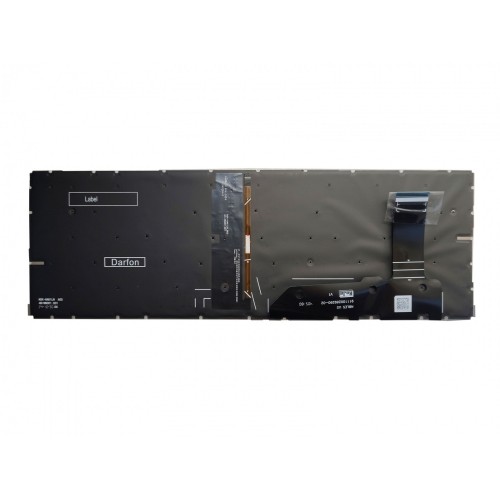 Клавиатура за лаптоп HP ProBook 460 G11 465 G11 - Сива Без Рамка (Голям Ентър) с Подсветка, с AI бутон
