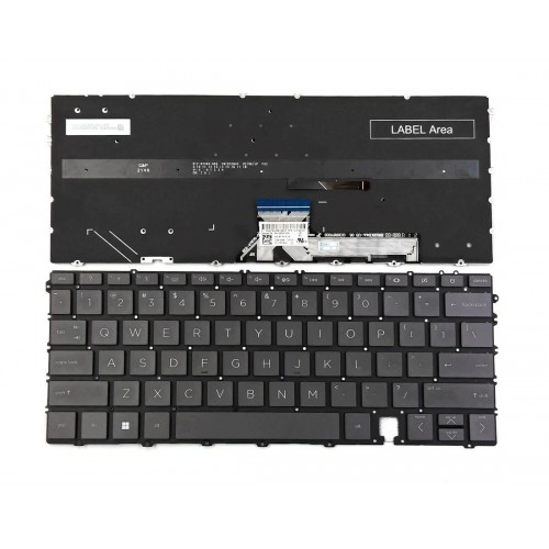 Tastatura HP Spectre X360 14-EF TPN-C155 - Negru, Fara Rama, US Backlit Tastatura HP Spectre X360 14-EF TPN-C155 - Negru, Fara Rama, US Backlit