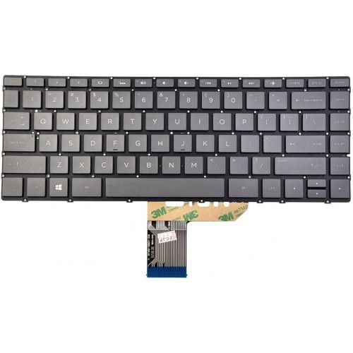 Tastatura HP Spectre x360 15-BL TPN-Q179, Negru, Fara Rama, Cu iluminare, US Tastatura HP Spectre x360 15-BL TPN-Q179, Negru, Fara Rama, Cu iluminare, US