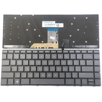 Tastatura HP Spectre x360 15-BL TPN-Q179, Negru, Fara Rama, Cu iluminare, US