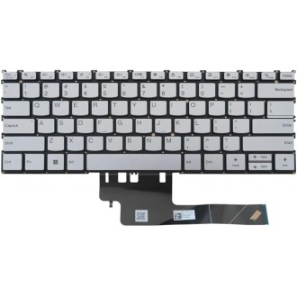 Tastatura Lenovo ThinkBook 13x G2 IAP, Fara Rama, Argint, Cu iluminare, US/UK