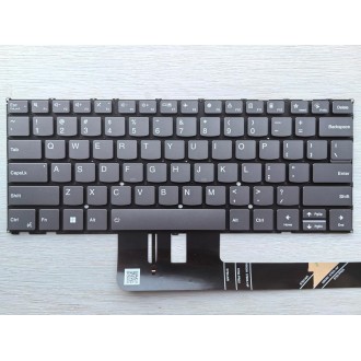 Tastatura Lenovo Yoga Pro 7 14APH8 Yoga Pro 9 14IRP8, Fara Rama, Gri, Cu iluminare, US/UK