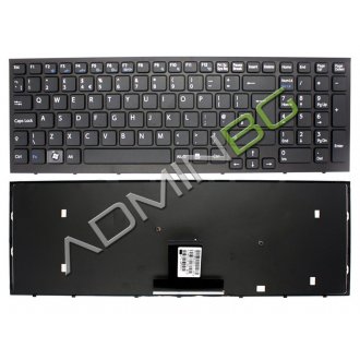 Πληκτρολόγιο Sony Vaio VPC-EB VPC EB, Μαύρο, US/UK ( +BG Print)