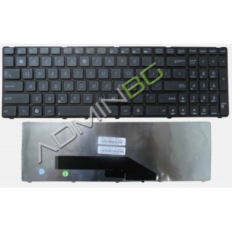 Tastatura Asus K50 K70 K60 K51 X5DC, Neagra, Cu Rama Neagra, US/UK (+BG Print)