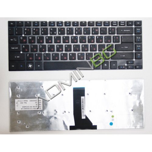 Tastatura Acer Aspire 3830 4755, Neagra, Fara Rama, US/UK (+BG Print)