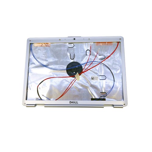 Capac display + Rama display Dell Inspiron 1525 1526 - Capac roșu - Lune argintie