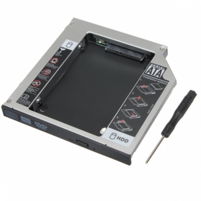 Second Hard Disk Caddy 9.5мм / 9.5mm - SATA - Цена 15,99 лв.
