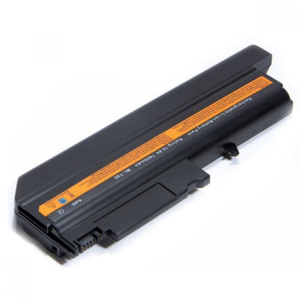 vhbw Batterij compatibel met IBM ThinkPad T40, T40-2373, T40p, T41, T41p, T42, T42p, T43, T43 1871 Notebook (4400mAh, 10,8V, Li-Ion