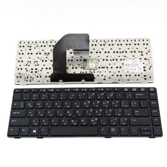 Tastatura HP ProBook 6460 6465 6470B EliteBook 8460p, Neagra, Cu Rama Neagra, Dual Pointing, US/UK (+BG Print)
